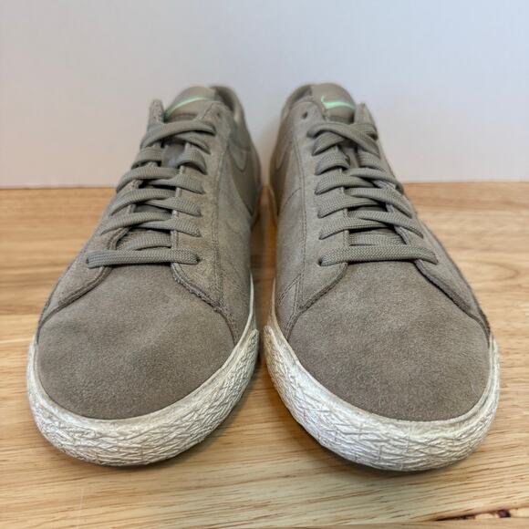 Nike Blazer Low 'Khaki' Low Top Sneakers Men’s Size 9.5 - 371760-208 SB - Picture 4 of 9